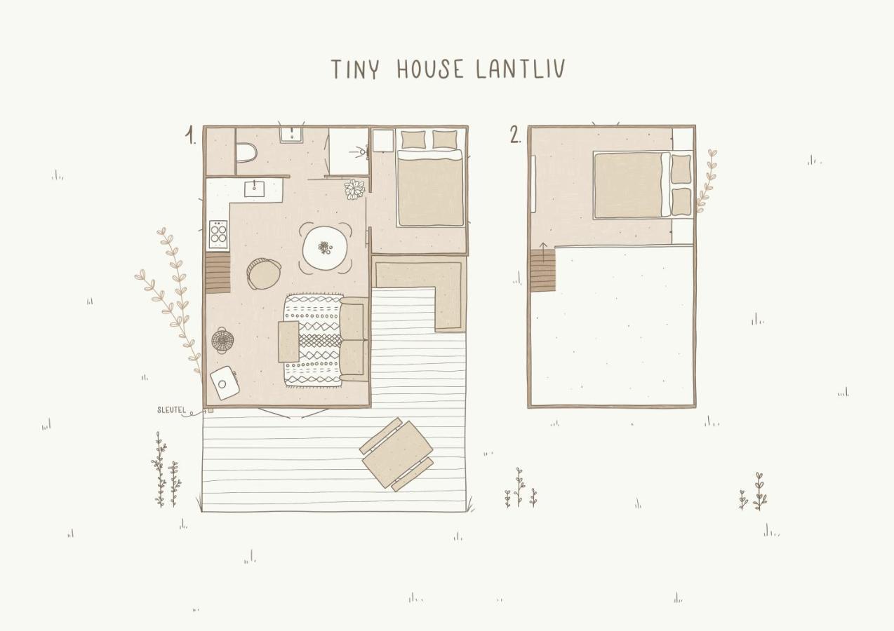 הוילה Tiny House Lantliv Oostkapelle, Bij De Boer מראה חיצוני תמונה