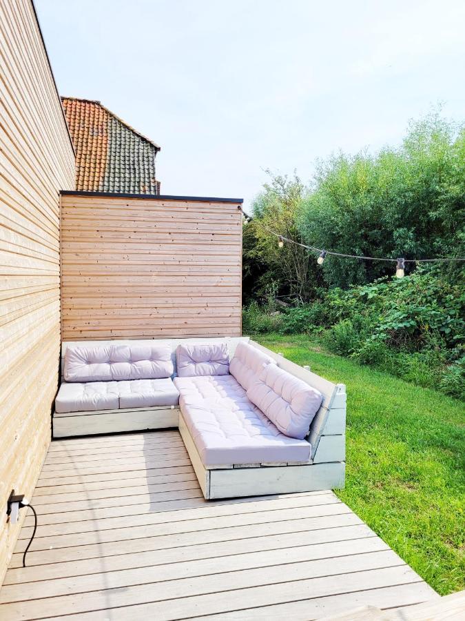 הוילה Tiny House Lantliv Oostkapelle, Bij De Boer מראה חיצוני תמונה