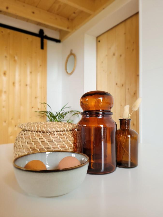 הוילה Tiny House Lantliv Oostkapelle, Bij De Boer מראה חיצוני תמונה