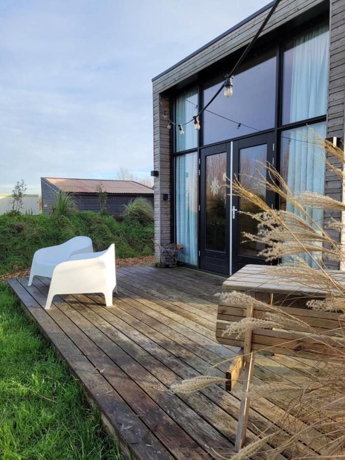 הוילה Tiny House Lantliv Oostkapelle, Bij De Boer מראה חיצוני תמונה