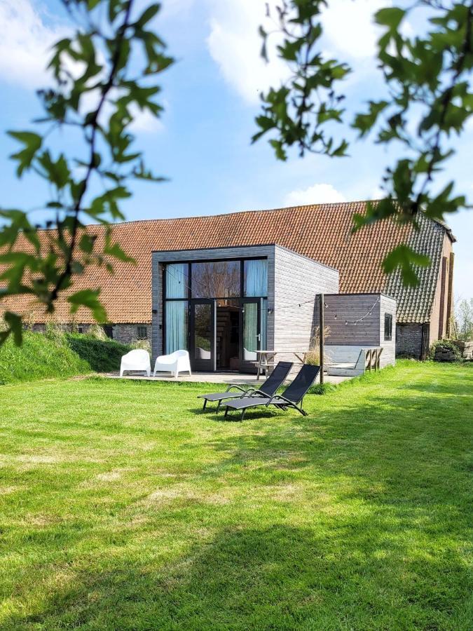 הוילה Tiny House Lantliv Oostkapelle, Bij De Boer מראה חיצוני תמונה