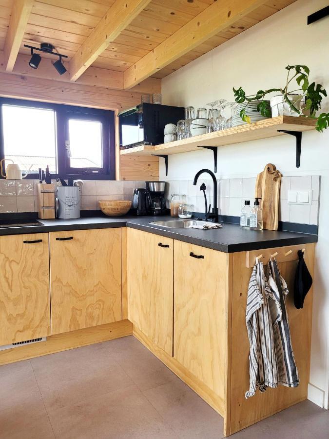 הוילה Tiny House Lantliv Oostkapelle, Bij De Boer מראה חיצוני תמונה