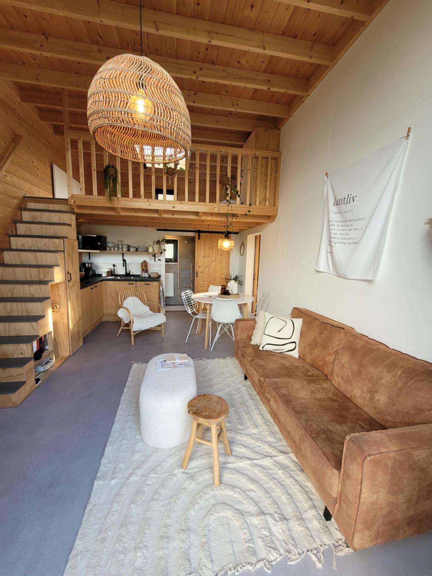 הוילה Tiny House Lantliv Oostkapelle, Bij De Boer מראה חיצוני תמונה