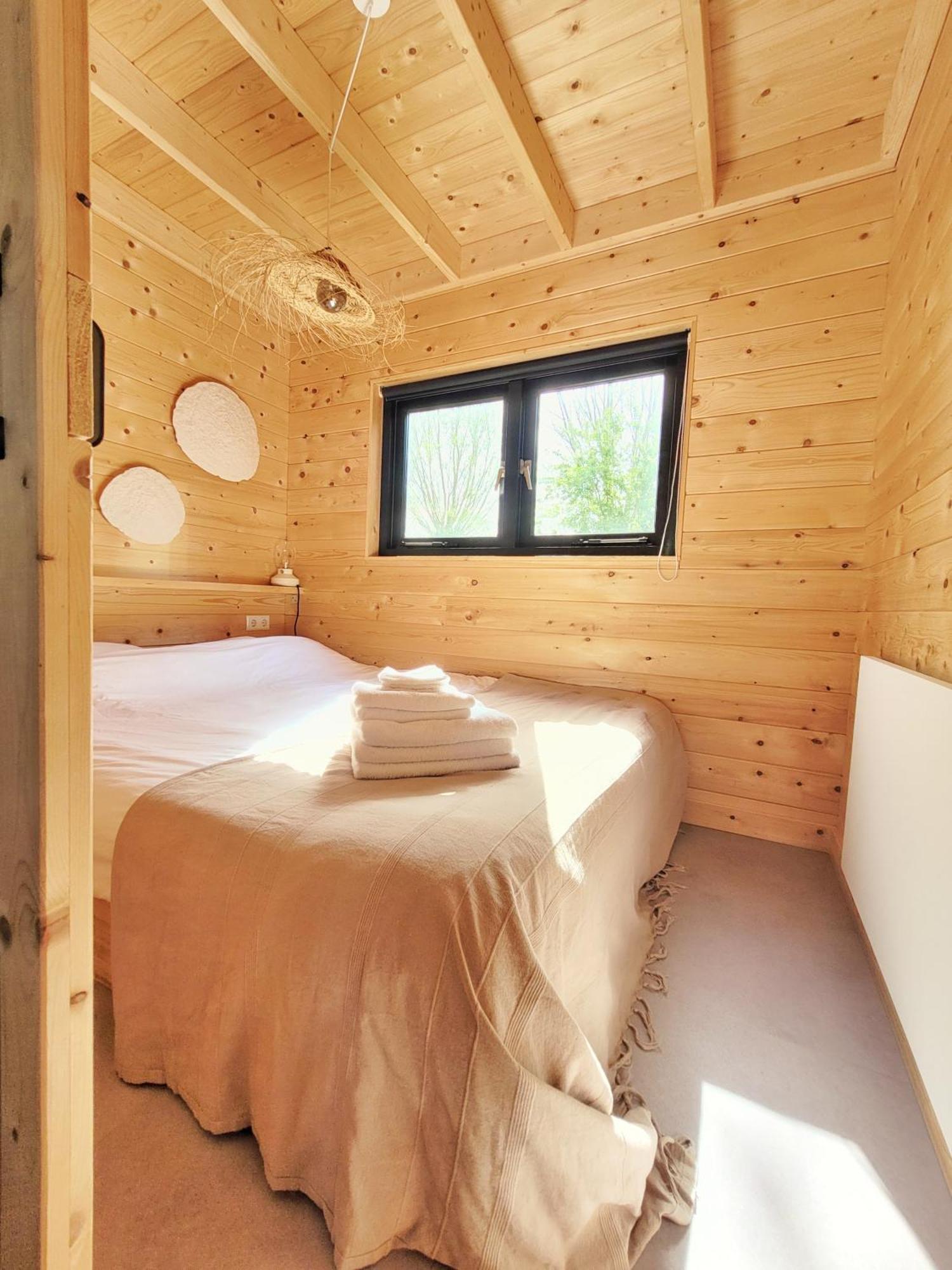 הוילה Tiny House Lantliv Oostkapelle, Bij De Boer מראה חיצוני תמונה