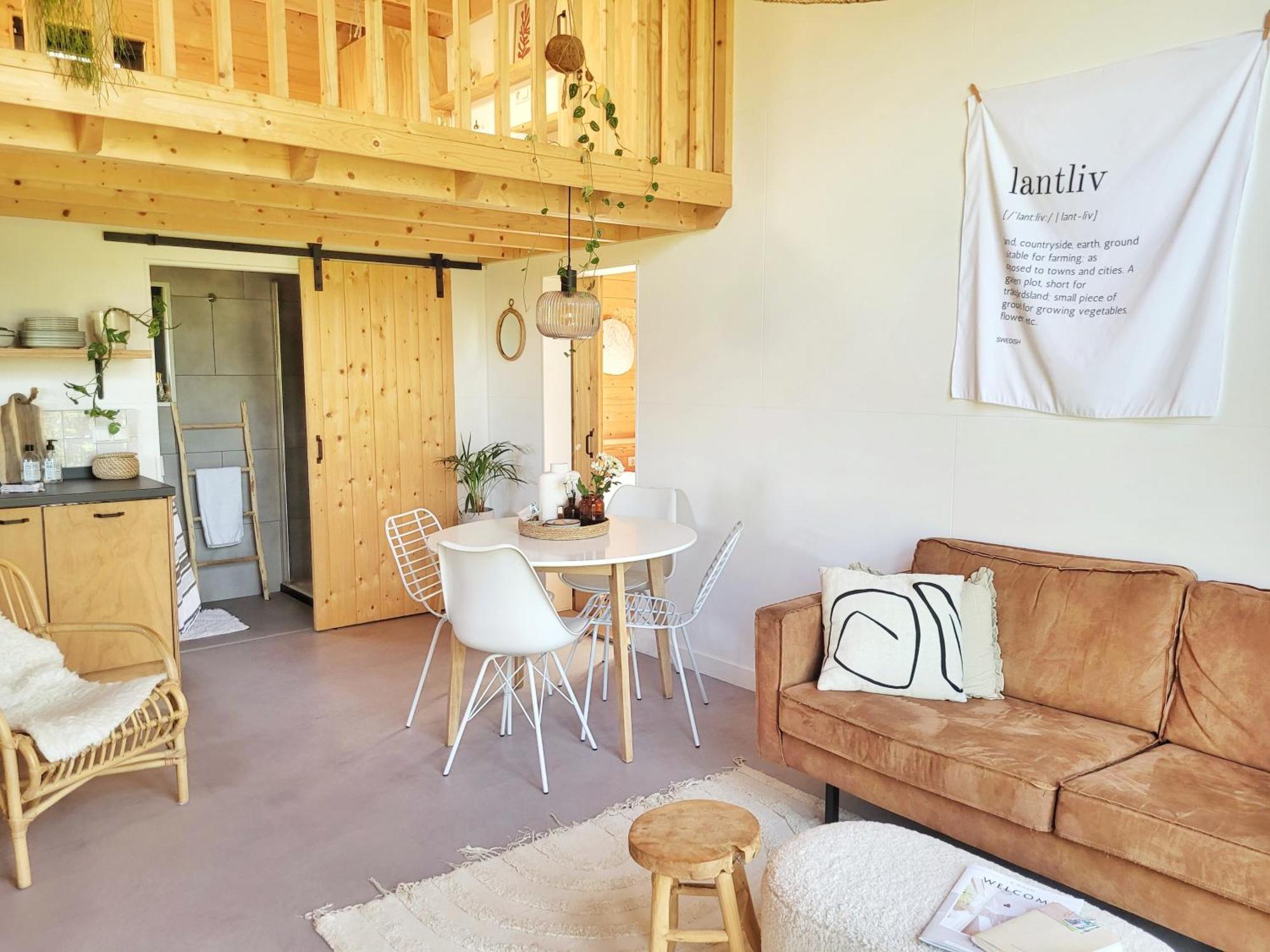 הוילה Tiny House Lantliv Oostkapelle, Bij De Boer מראה חיצוני תמונה
