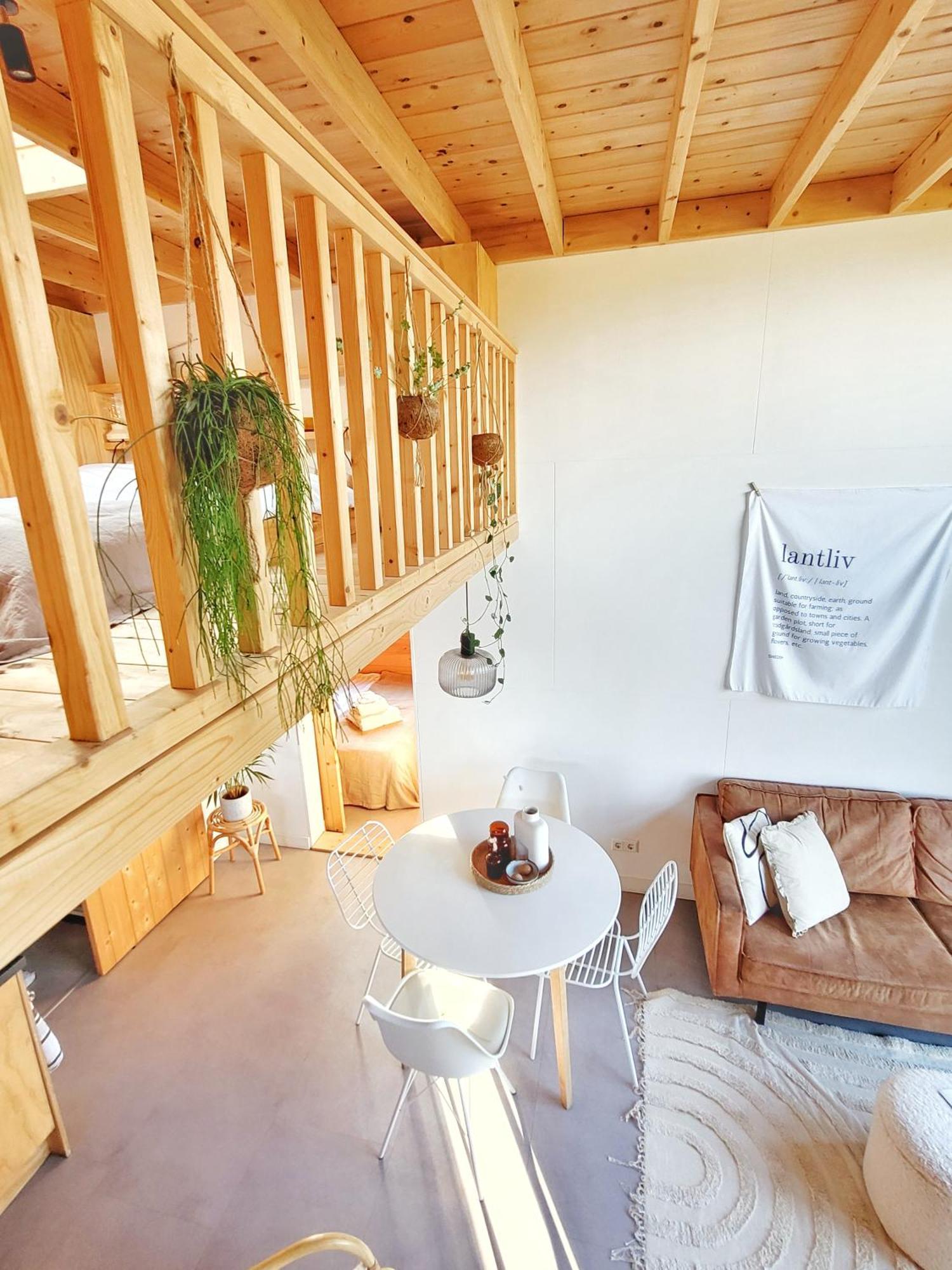 הוילה Tiny House Lantliv Oostkapelle, Bij De Boer מראה חיצוני תמונה
